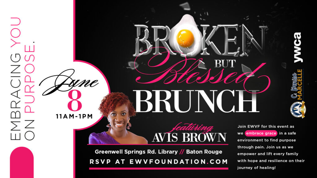 Broken But Blessed Brunch - Embracing With Value Foundation - Sponsors